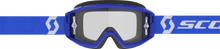 Primal Goggle Blue/Whtie Clear Works