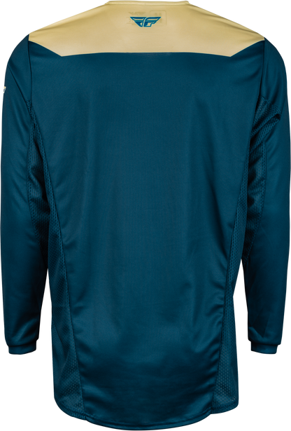 Kinetic Reload Jersey Ivory/Navy/Cobalt Md