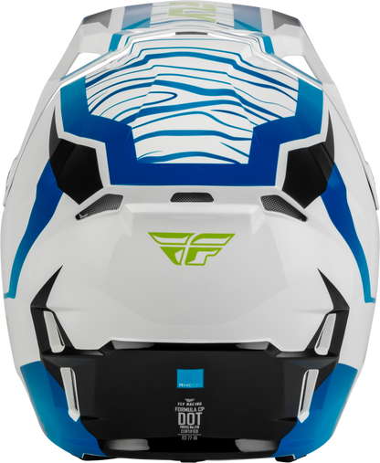 Formula Cp Charge Helmet White/Blue/Black Sm