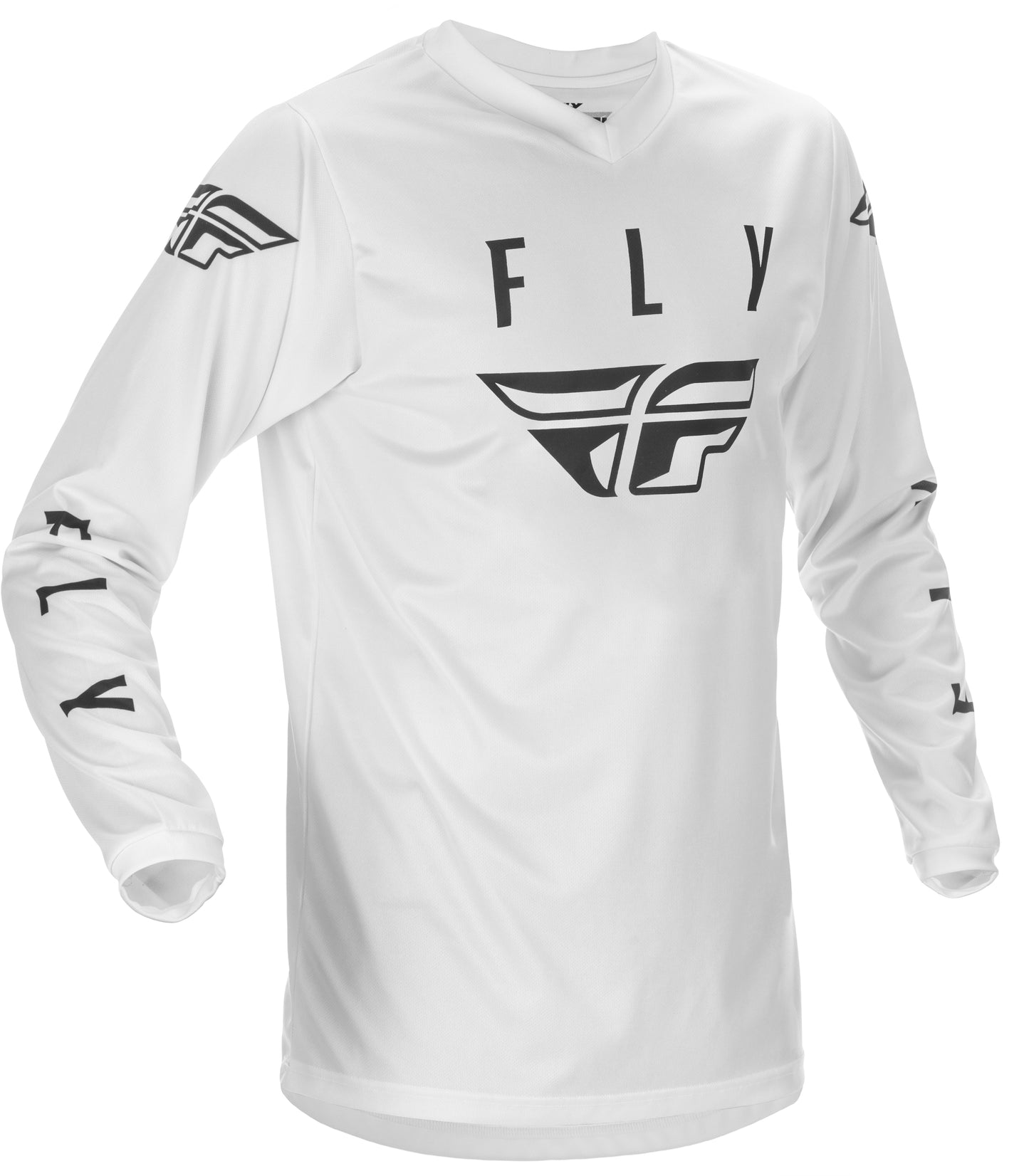 Fly Universal Jersey White/Black Xl