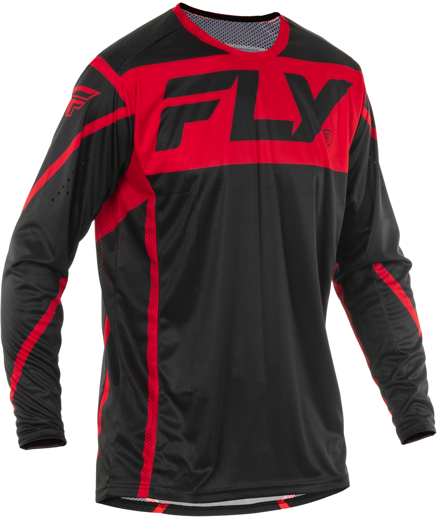 Lite Jersey Black/Red Lg