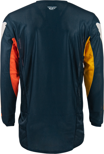 Kinetic Mesh Jersey Navy/Orange Md
