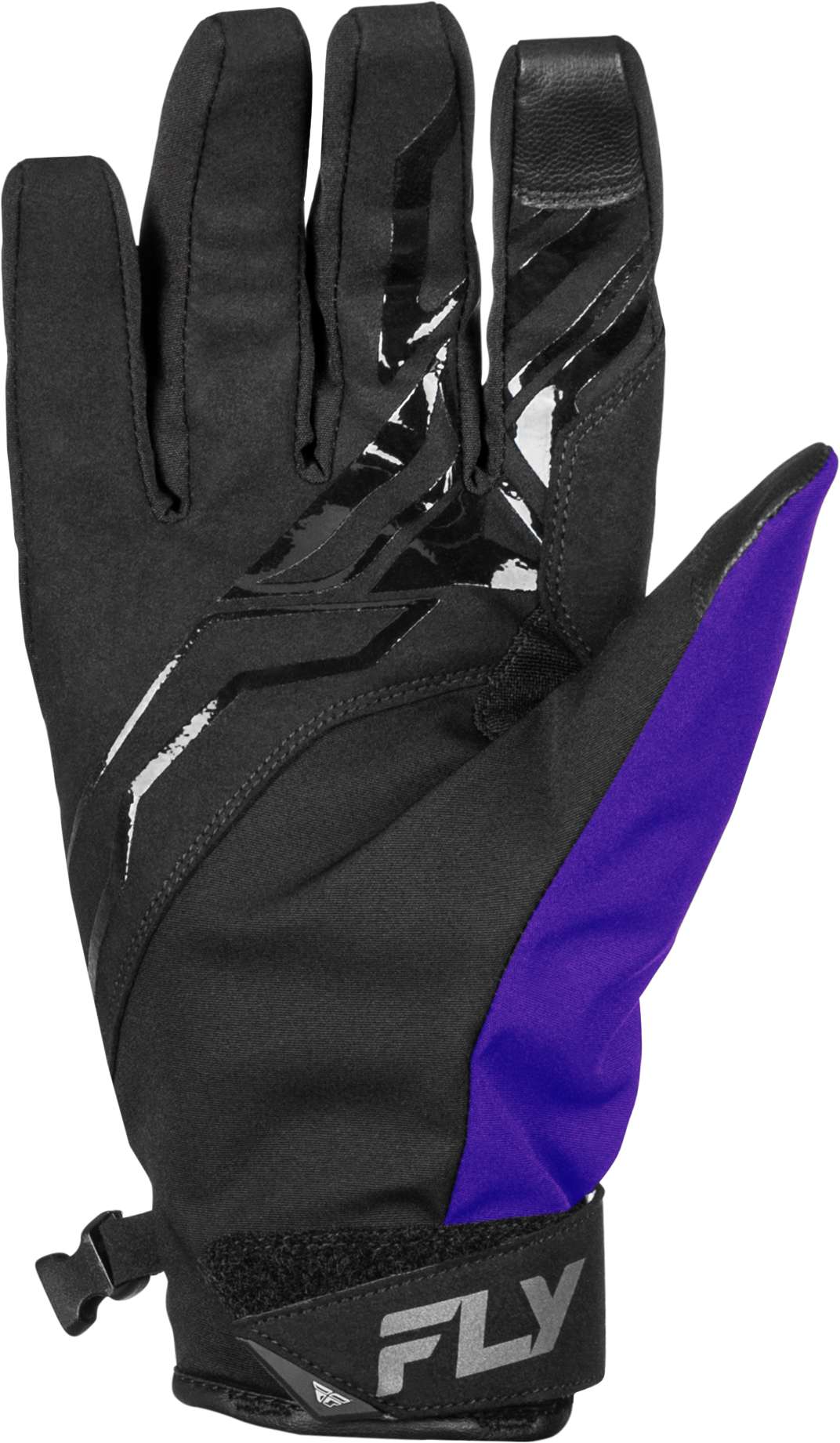 Title Gloves Black/Purple/Grey Xl