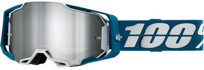 Armega Goggle Albar Mirror Silver Flash Lens