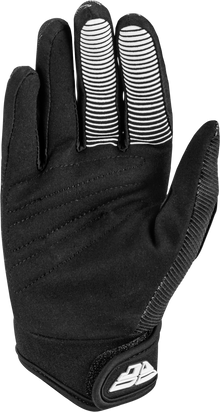 Youth F 16 Gloves Black/White Ys