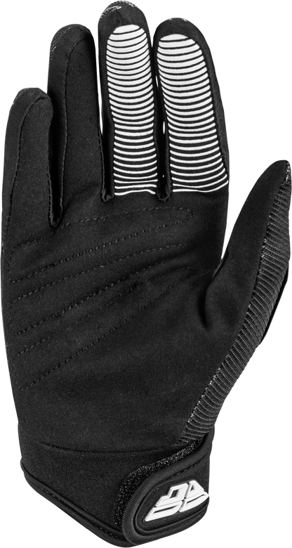 Youth F 16 Gloves Black/White Y3xs