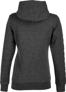 Fly Women's Logo Hoodie Dark Charcoal Md