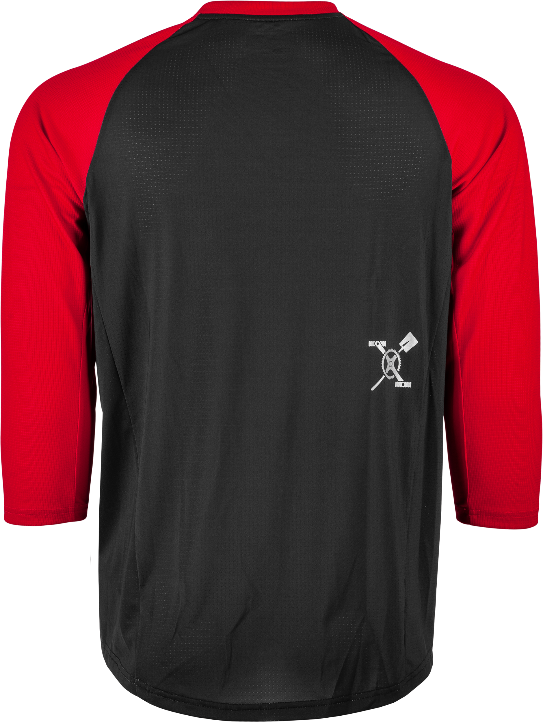Ripa 3/4 Sleeve Jersey Black/Red Md