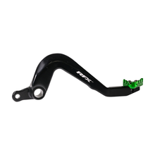 Rear Brake Pedal Green Solid Tip Kaw
