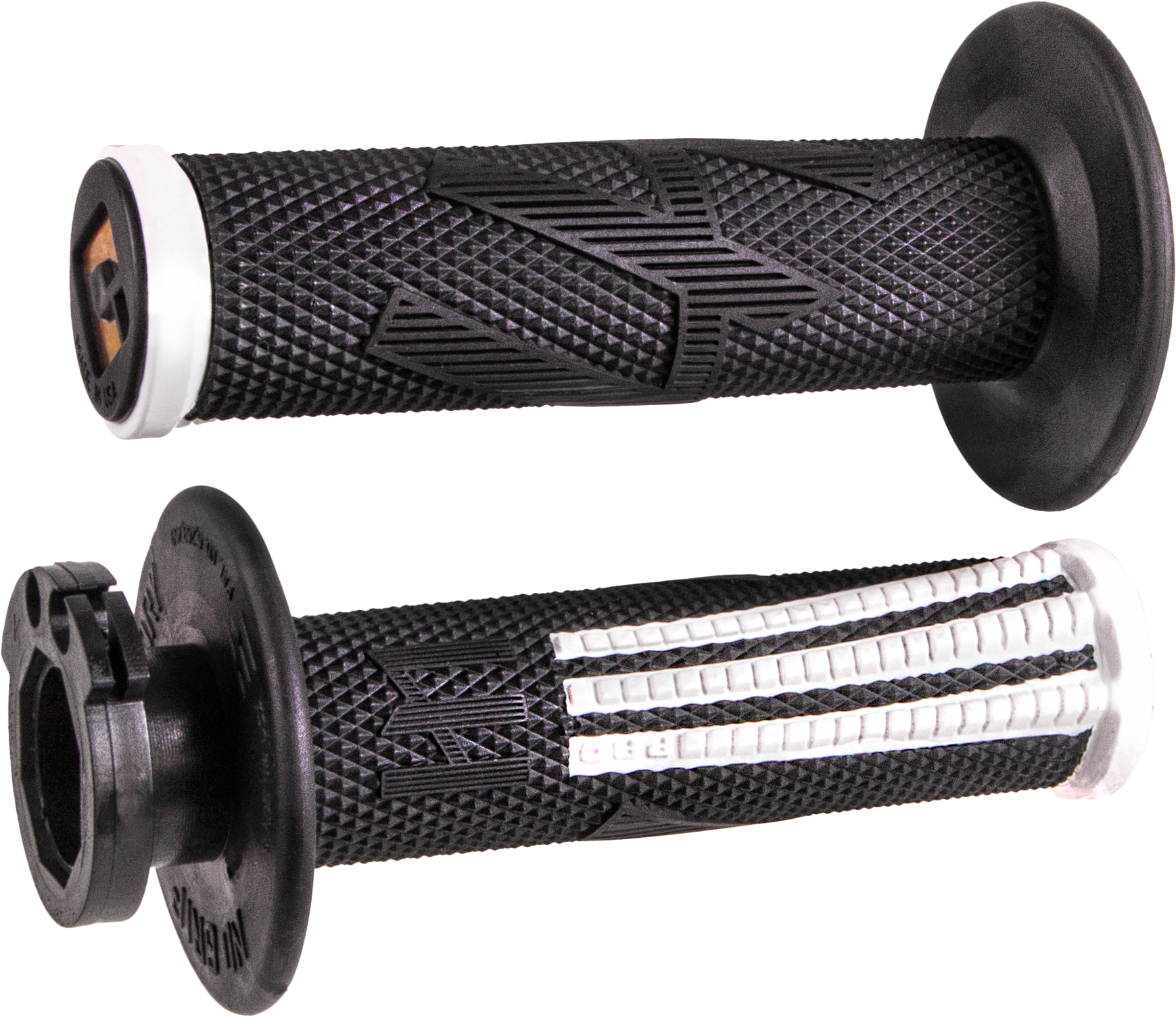 ODI Emig Pro V2 Lock On Grip - Black/White