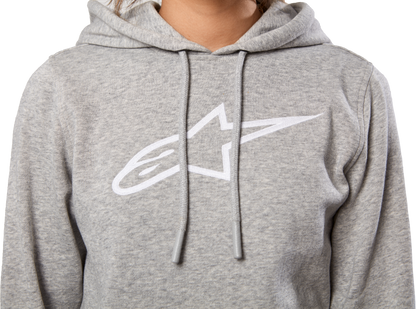 Womens Ageless V2 Hoodie Grey Heather Md