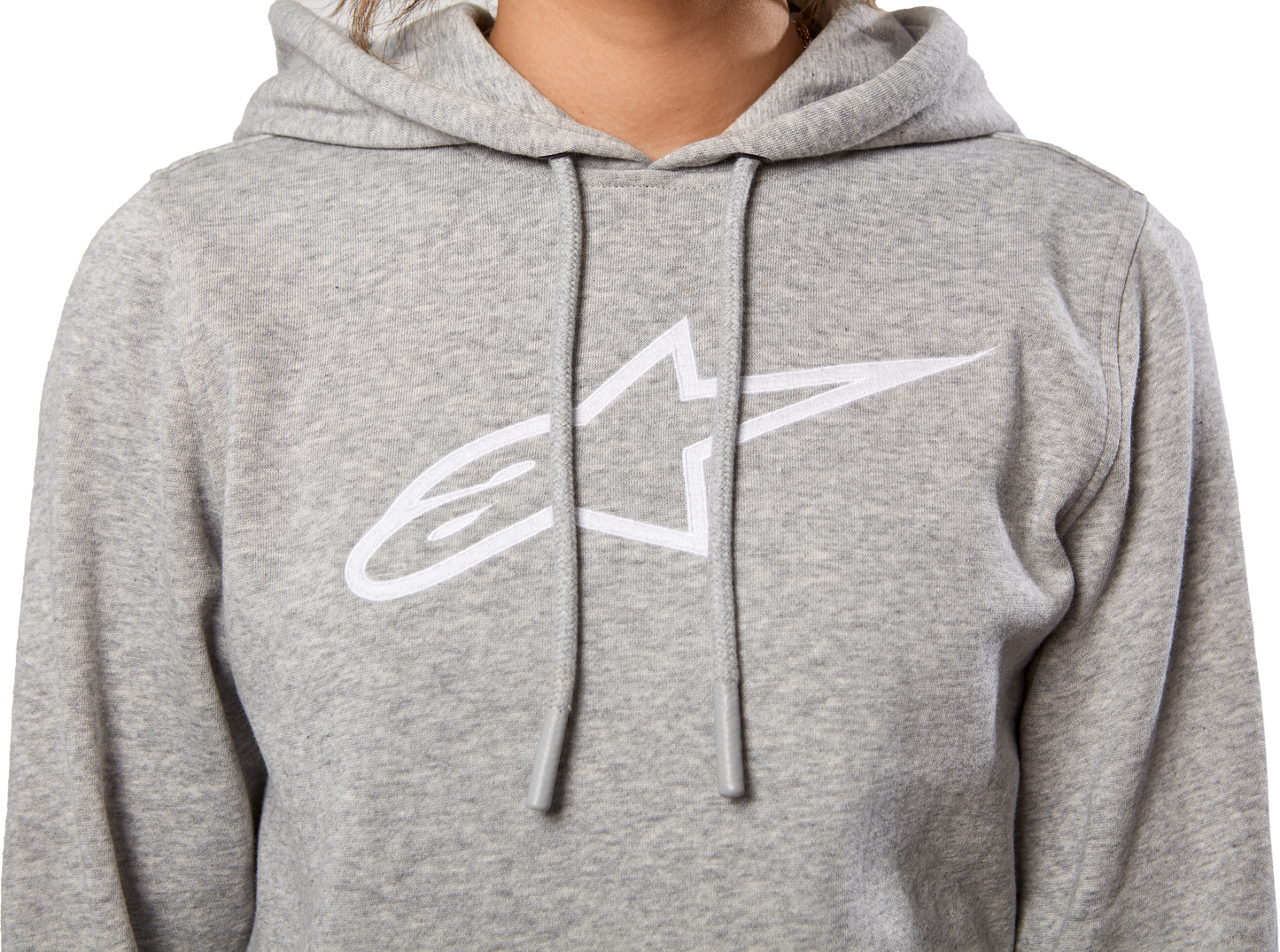 Womens Ageless V2 Hoodie Grey Heather Xs