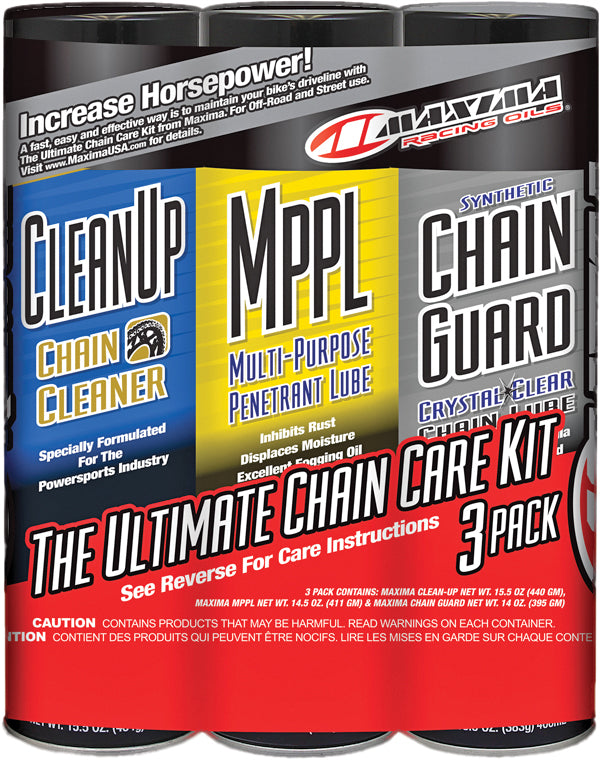 Ultimate Chain Guard Care Kit 3/Pk