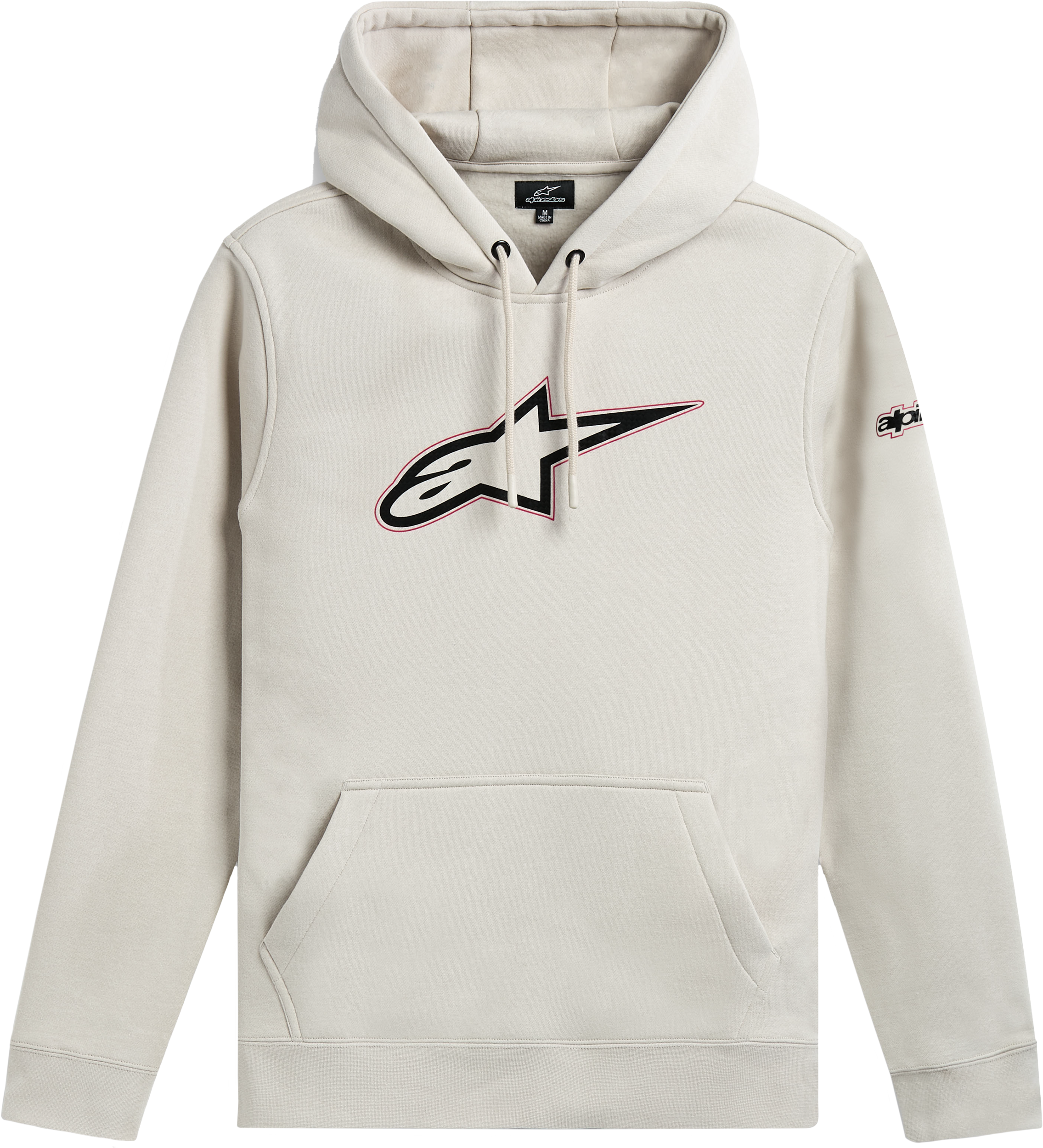 Insignia Hoodie Off White Lg