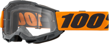 Strata 2 Goggle Neon Orange Clear Lens
