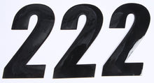 Number 2 Black 4" 3/Pk