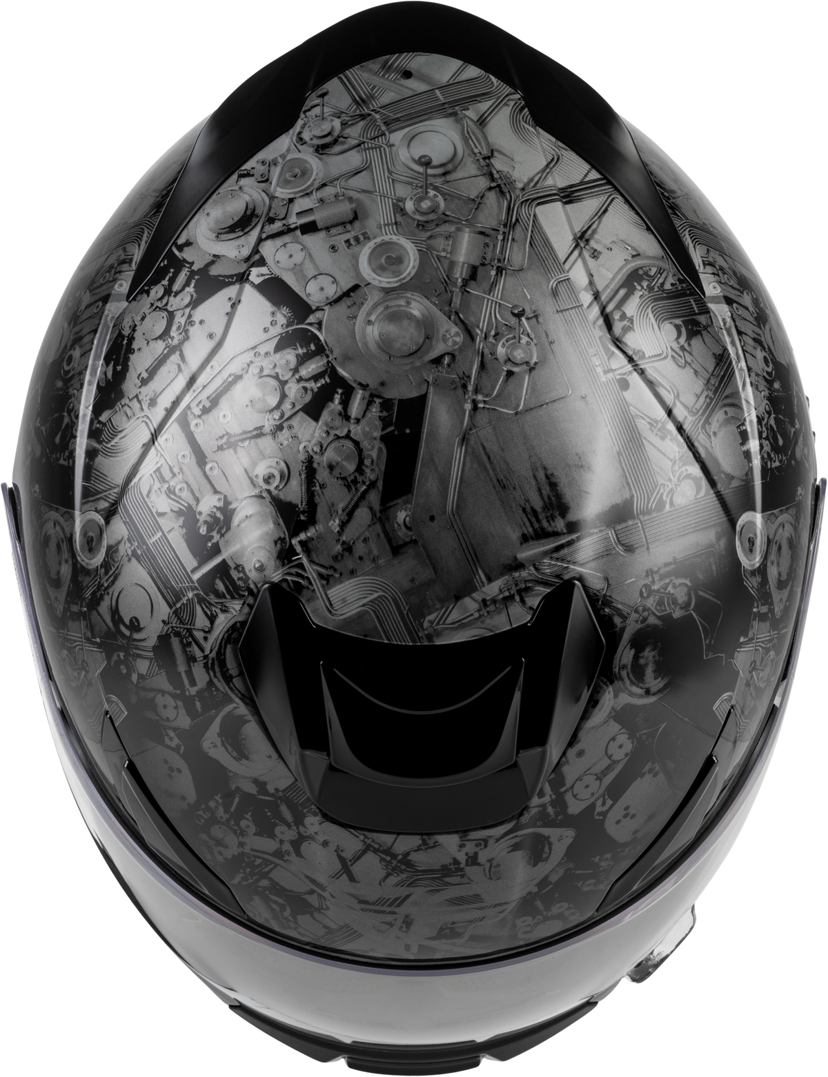 Sentinel Mech Helmet Black/Grey/Red Xs