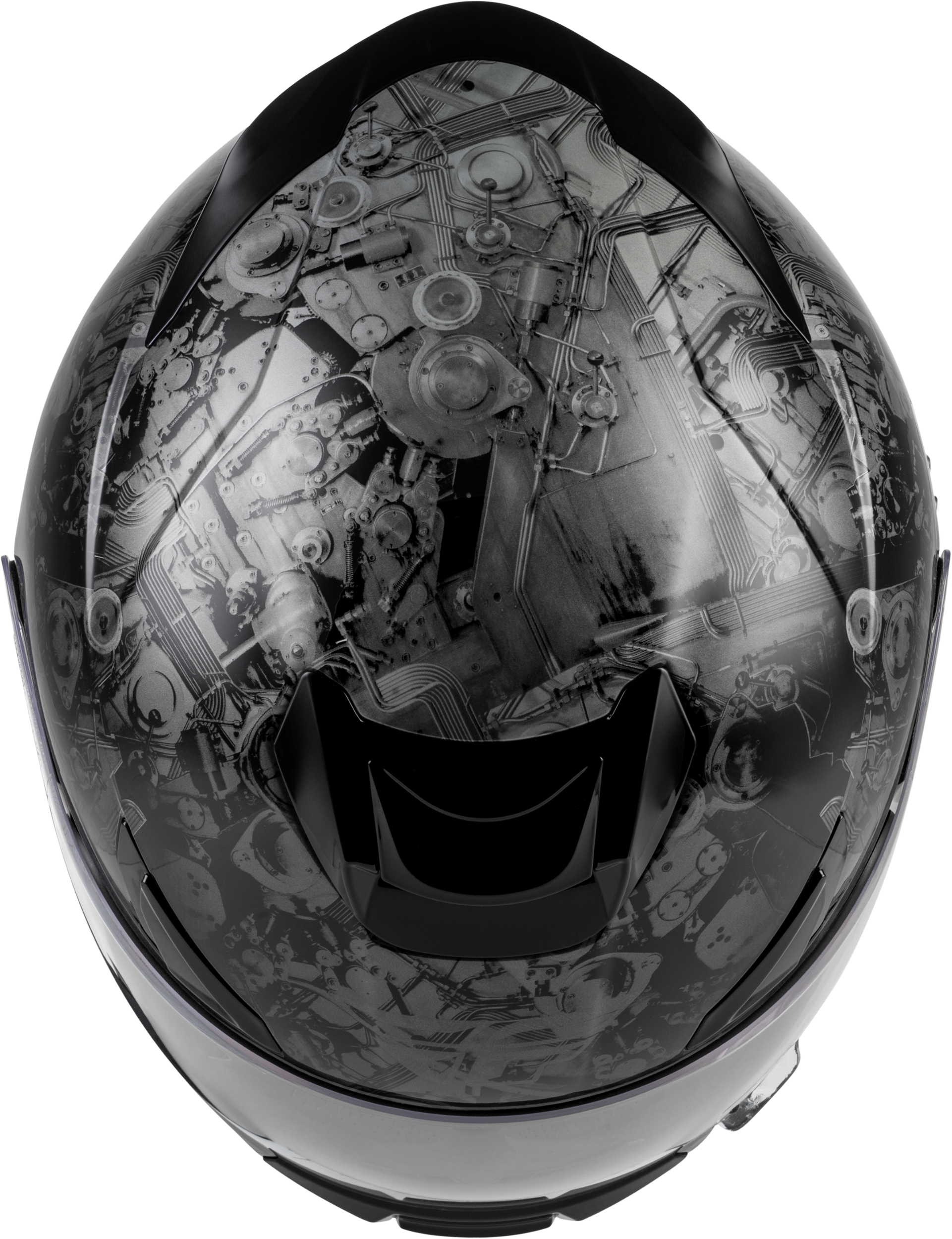 Sentinel Mech Helmet Black/Grey/Red Lg