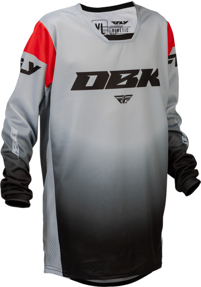 Youth Kinetic Dbk Jersey Grey/Black/Red Yl