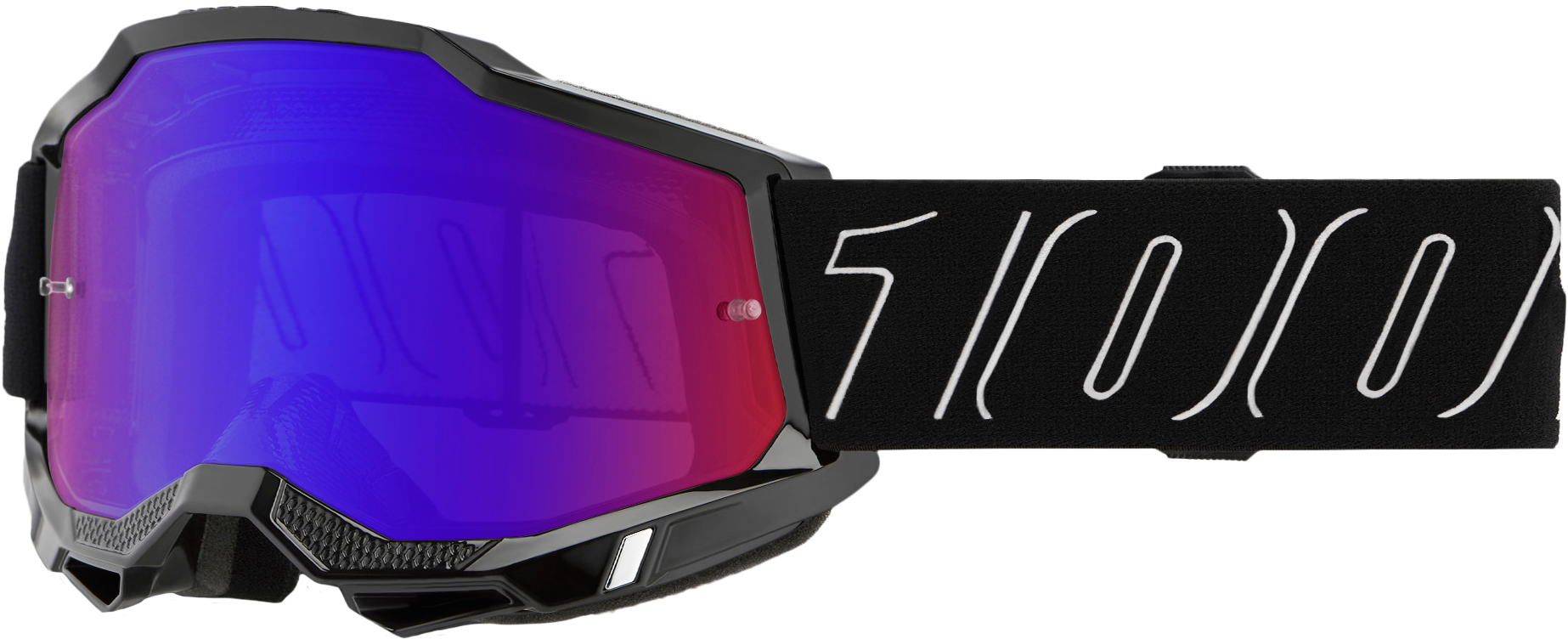 Accuri 2 Goggle Blackline Mirror Red/Blue Lens