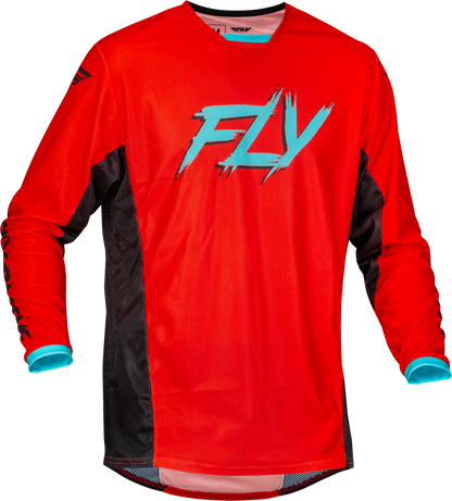 Kinetic Mesh Rave Jersey Red/Black/Mint Md