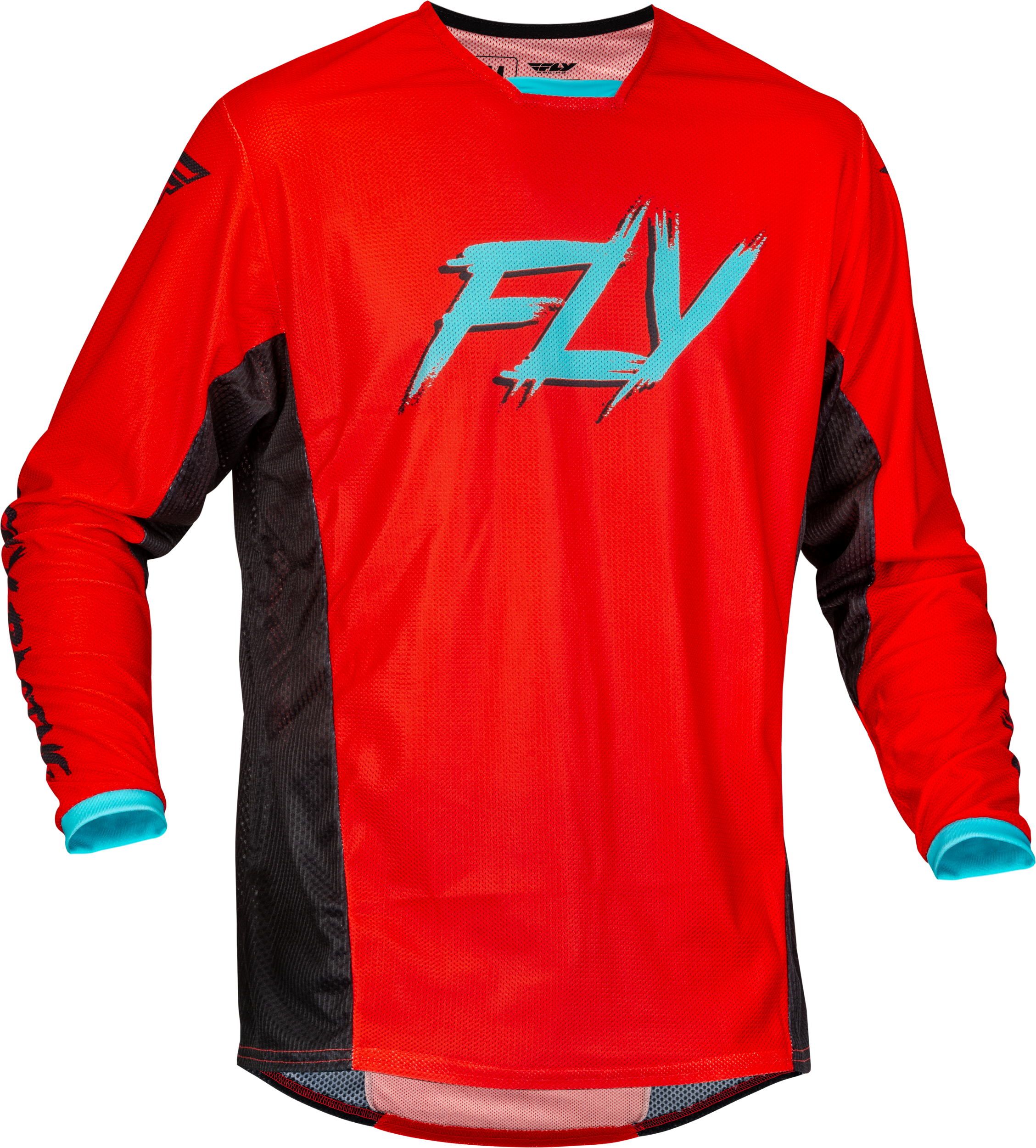 Kinetic Mesh Rave Jersey Red/Black/Mint Sm