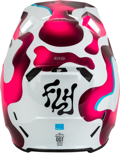 Youth Formula Cc Vibe Helmet White/Pink/Blue Yl