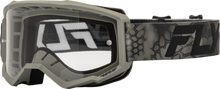 Focus Se Kryptek Goggle Moss Grey/Black W/ Clear Lens