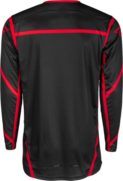 Lite Jersey Black/Red Md