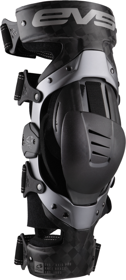 Axis Pro Knee Brace Pair Black/Grey Md