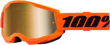 Strata 2 Goggle Neon Orange Mirror Gold Lens