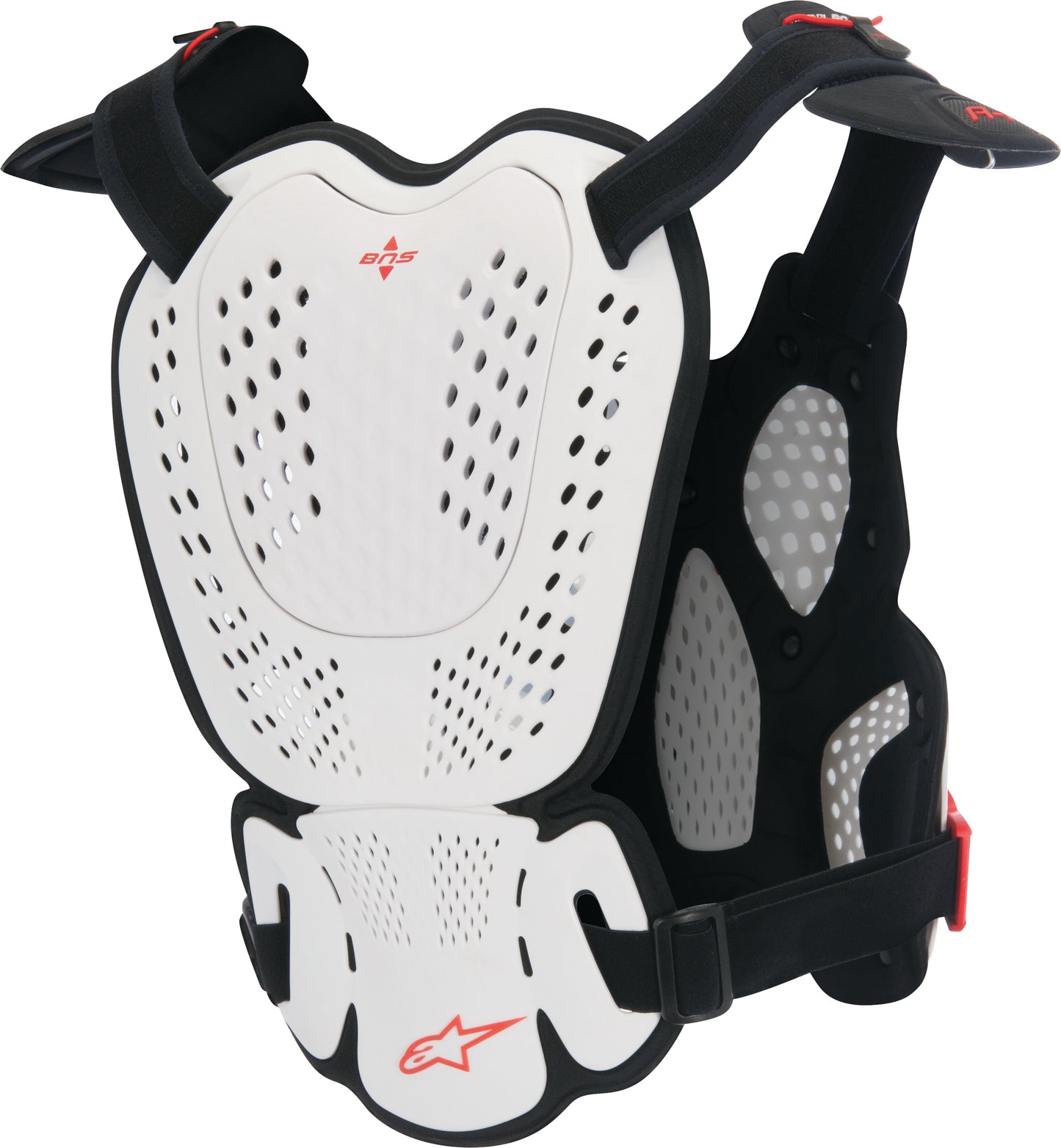 A 1 Roost Guard White/Black/Red Xl/2x