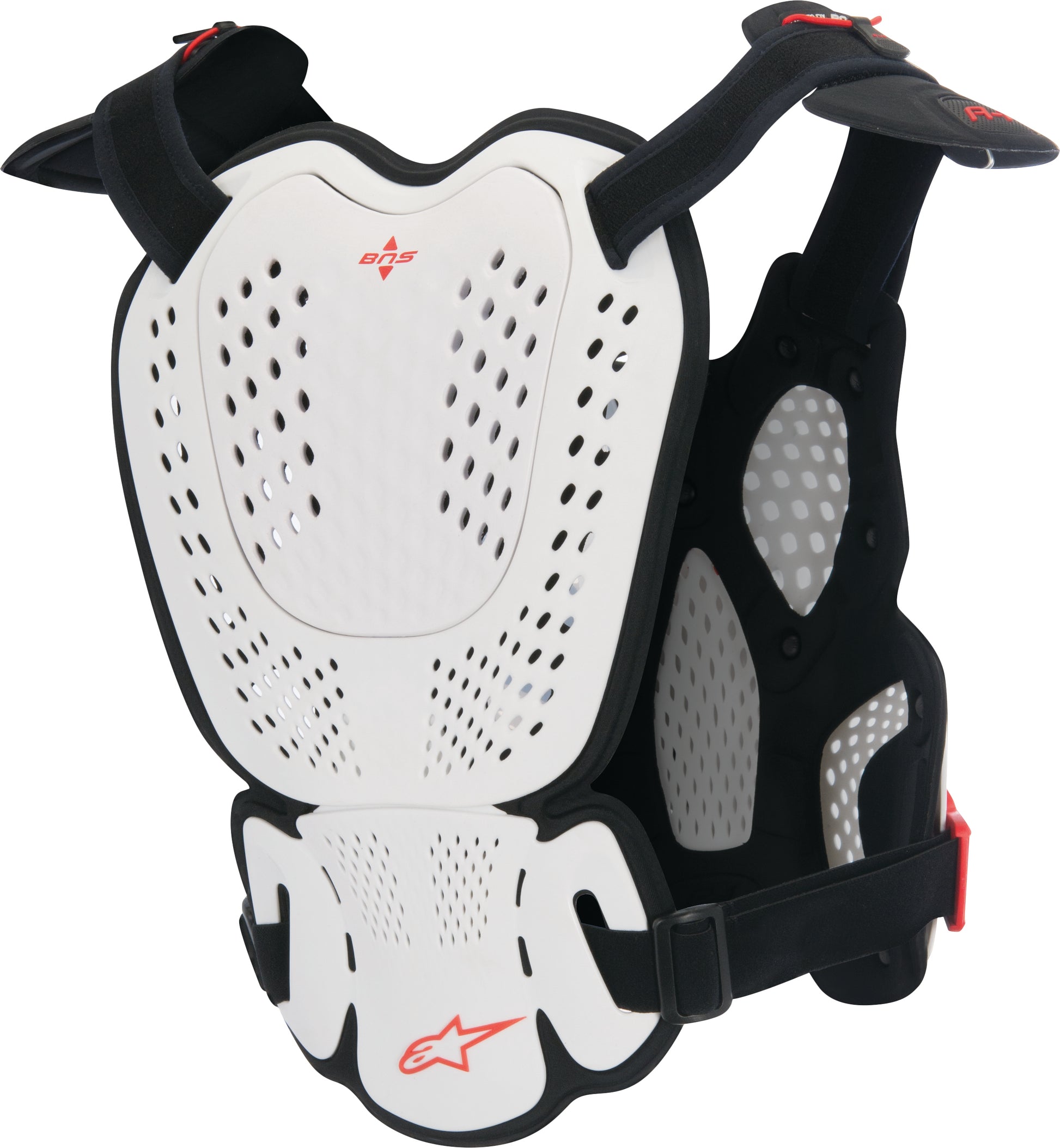A 1 Roost Guard White/Black/Red Xl/2x