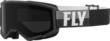 Zone W/C Goggle Black/White W/Dark Smoke Hydrophoc Lens