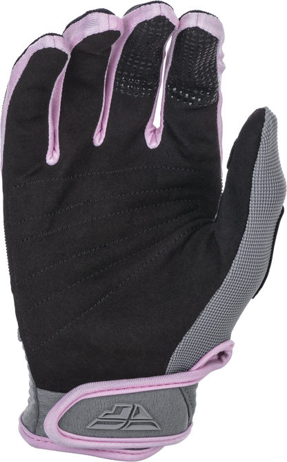 Youth F 16 Gloves Grey/Black/Pink Yl
