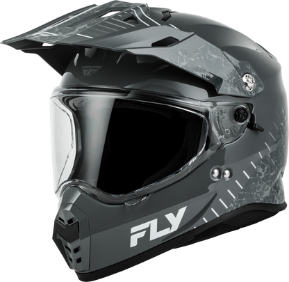 Fly Trekker Granite Helmet Grey/Grey Sm