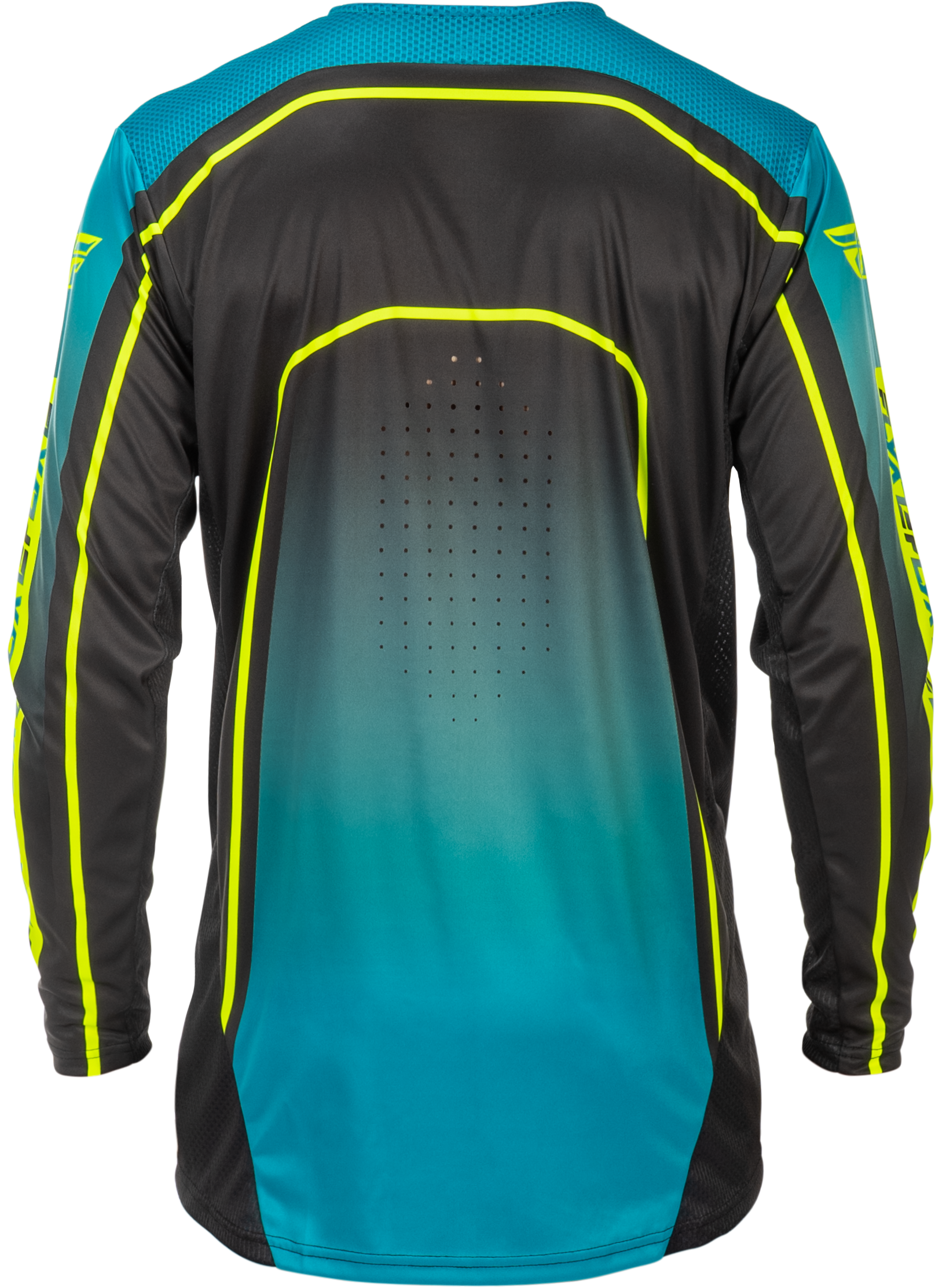 Rayce Bicycle Jersey Teal/Black/Lime Xl