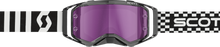Prospect Racing Goggle Blk/ Wht Purple Chrome Works