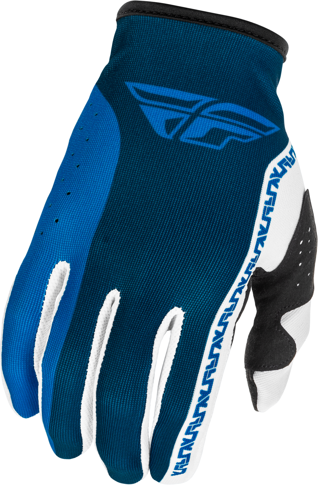 Lite Gloves Blue/White 2x