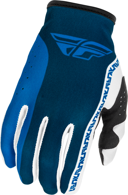 Lite Gloves Blue/White 2x