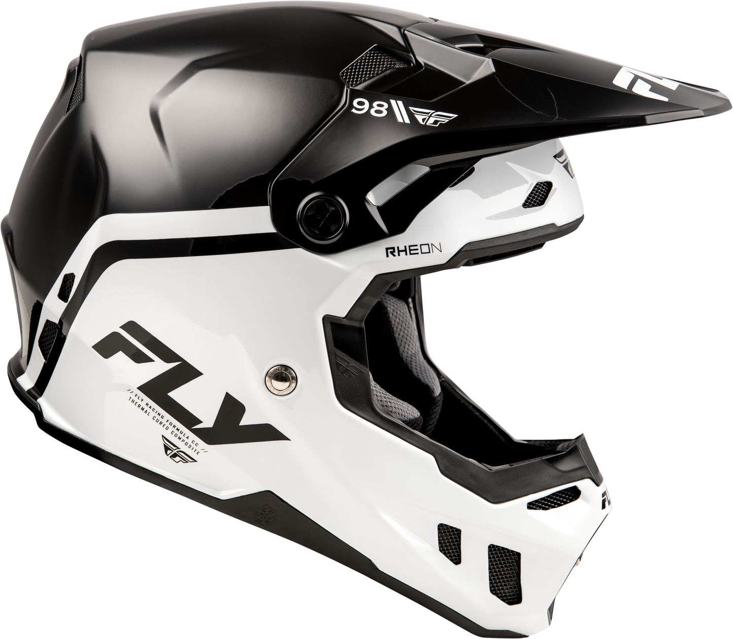 Youth Formula Cc Objective Helmet Black/White Yl