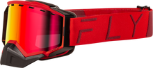 Zone Pro Snow Goggle Red W/ Red Mirror/Plrzd Smoke Lens