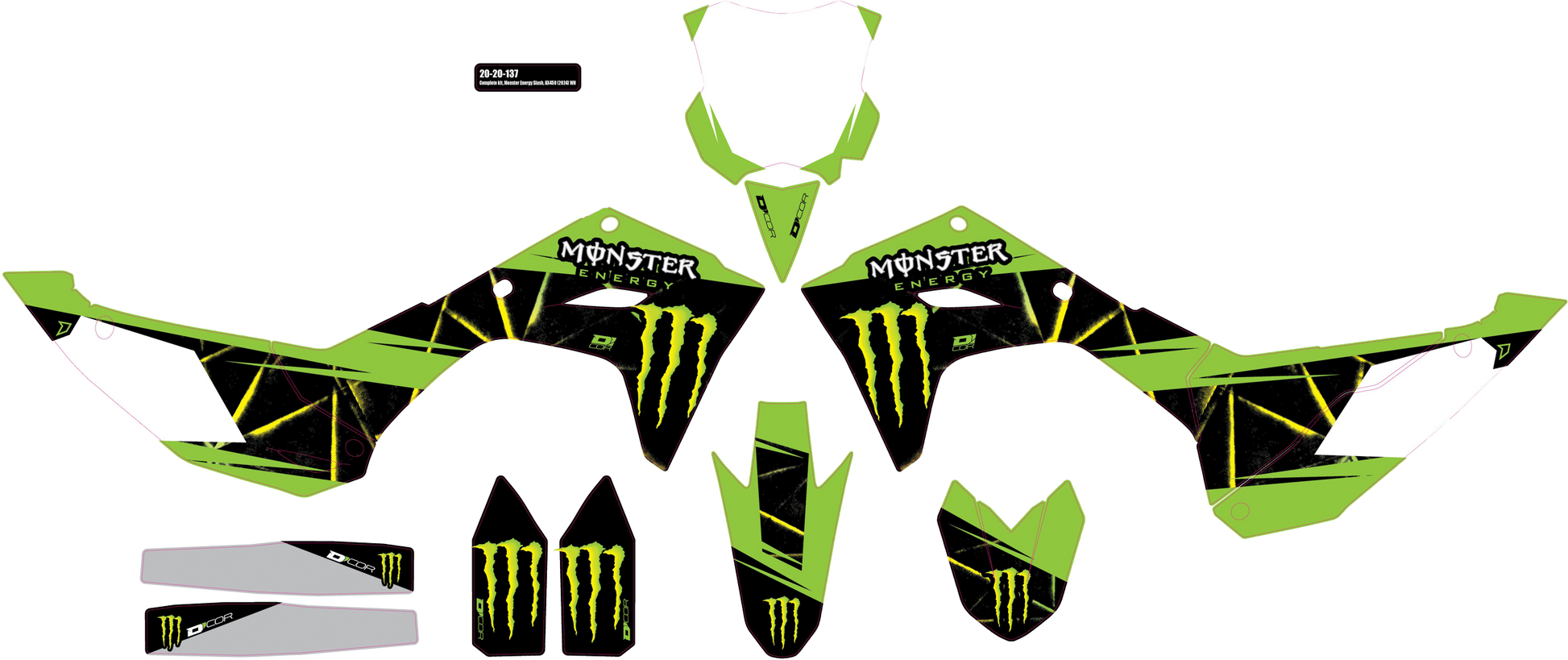 Complete Graphic Kit Kawasaki