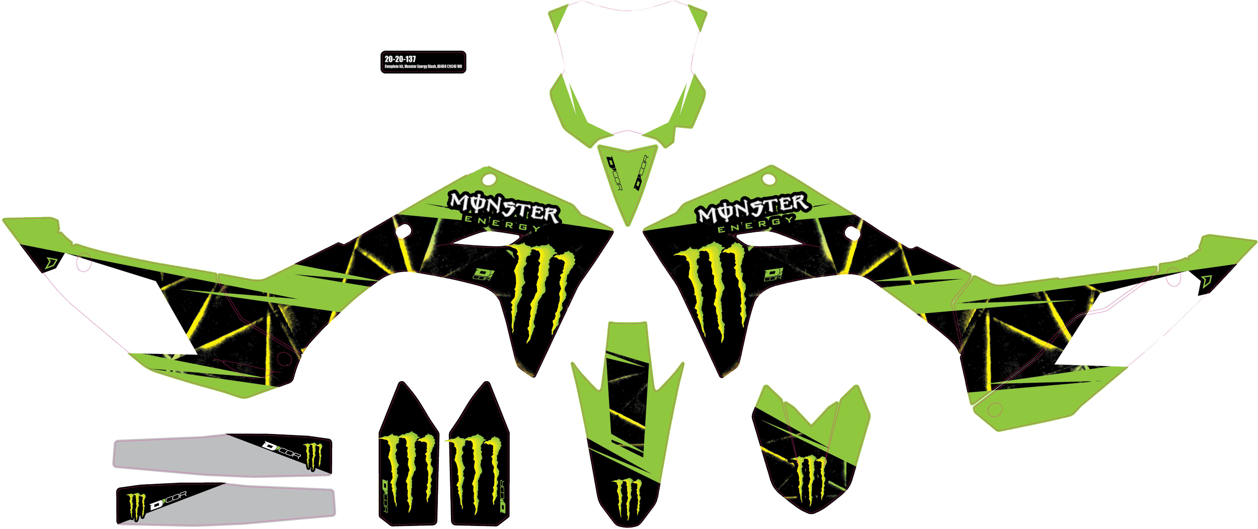 Complete Graphic Kit Kawasaki