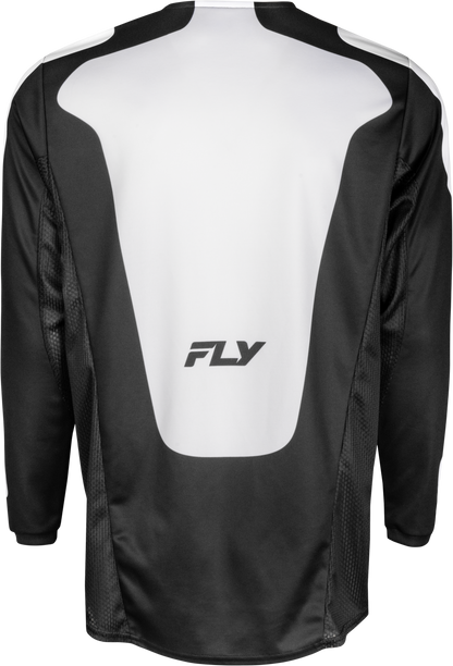 Kinetic Sym Jersey Black/White Lg