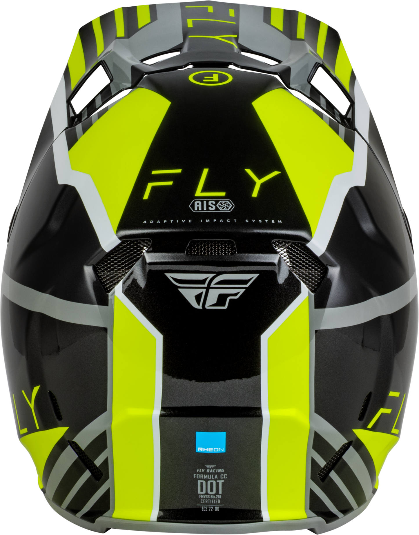 Formula Cc Strike Helmet Grey/Black/Hi Vis Xs