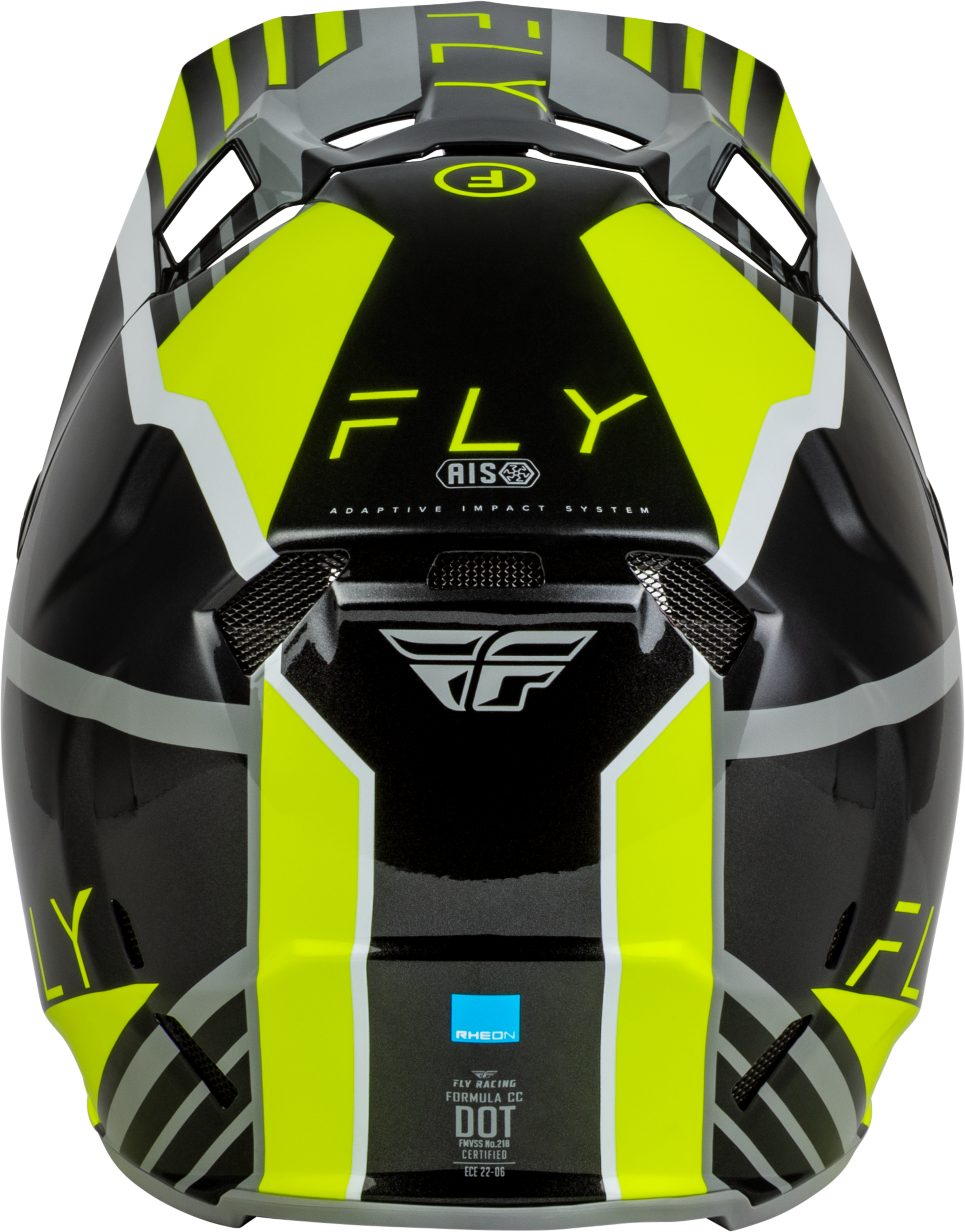 Formula Cc Strike Helmet Grey/Black/Hi Vis Xs