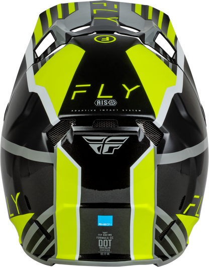 Formula Cc Strike Helmet Grey/Black/Hi Vis Xs