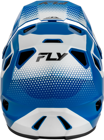 Yth Rayce Sonar Bicycle Hlmt Blue/White/Black Ys