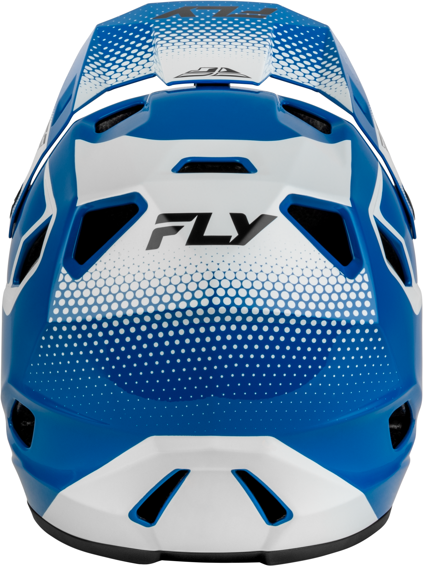 Rayce Sonar Bicycle Helmet Blue/White/Black Sm